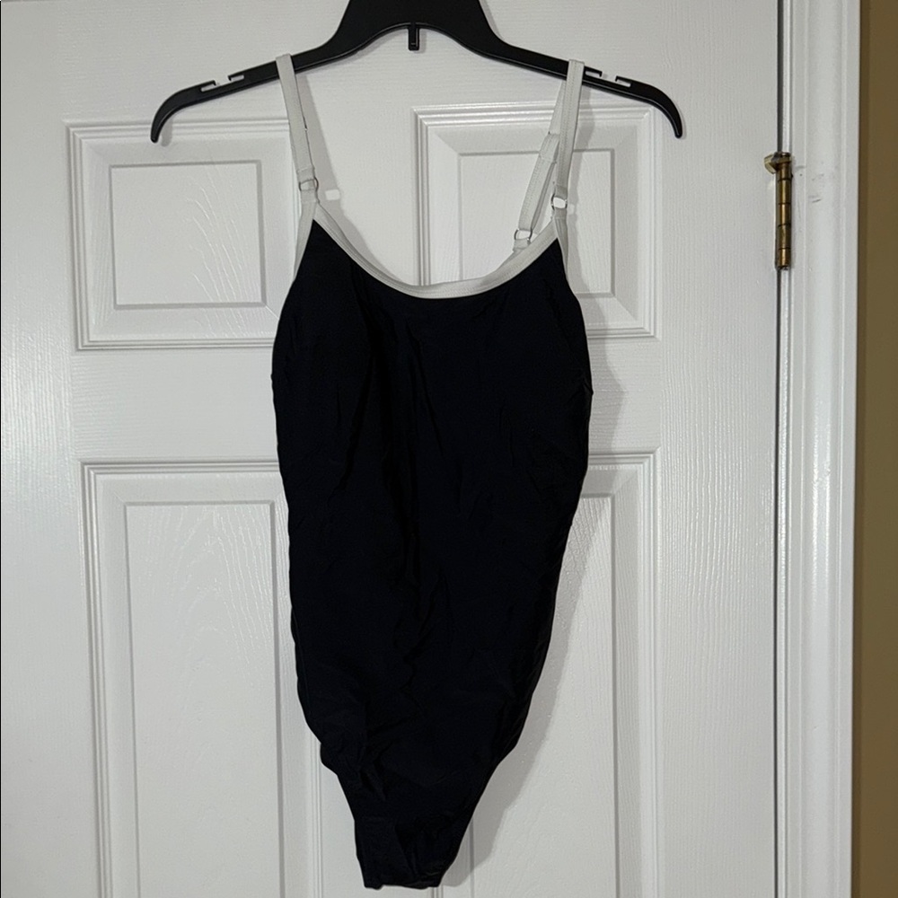 Women’s Black One Piece Swimsuit L